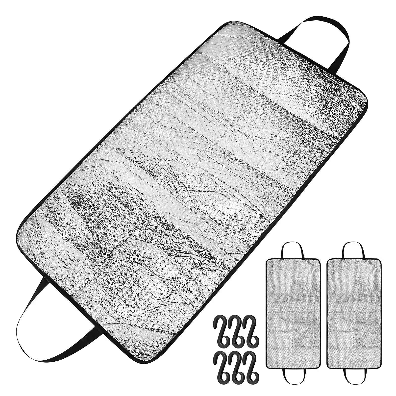 3Pcs Mini Split Ac Covers Air Conditioner Covers For Outside Unit For For Home Aluminum Outdoor Universal