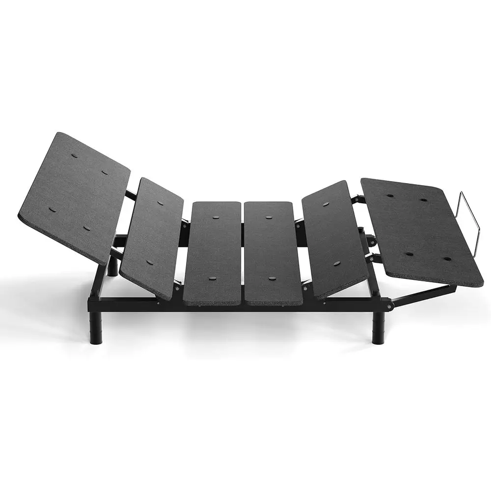 

Adjustable Bed Base with Minimalist Design, Space-Saving, Ergonomic Comfort, Child Lock, and Customizable Options for California