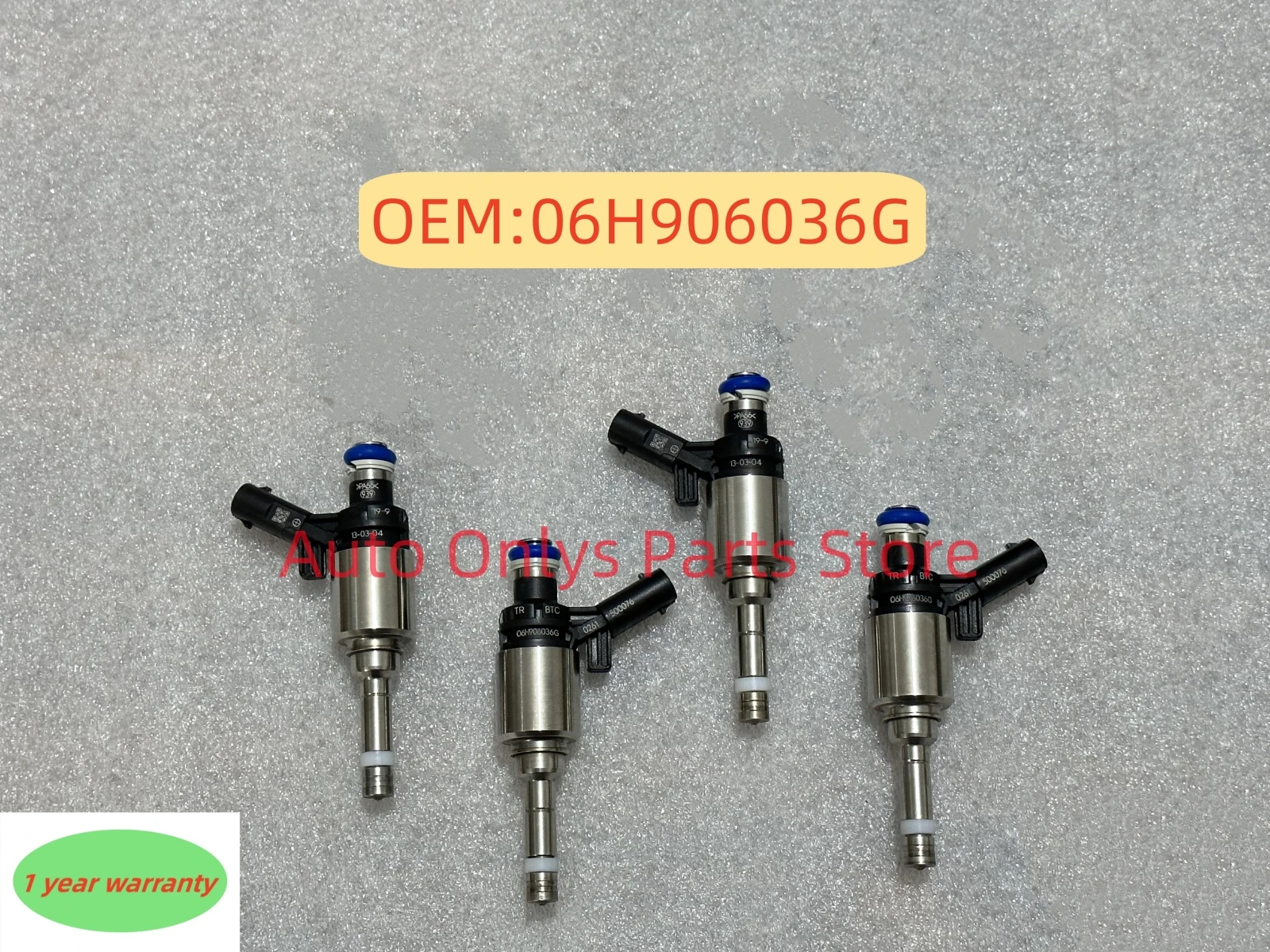 

4X 06H906036G 0261500076 For-Volkswagen BEETLE CC EOS PASSAT PASSAT CC TIGUAN JETTA2.0T L4 06H906036E Fuel injector High quality