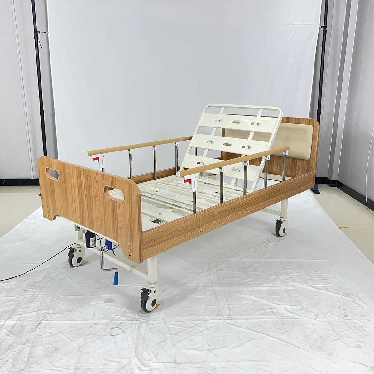 Nouveauté lit simple en bois multifonctionnel et adapté aux personnes âgées pour s & Homes