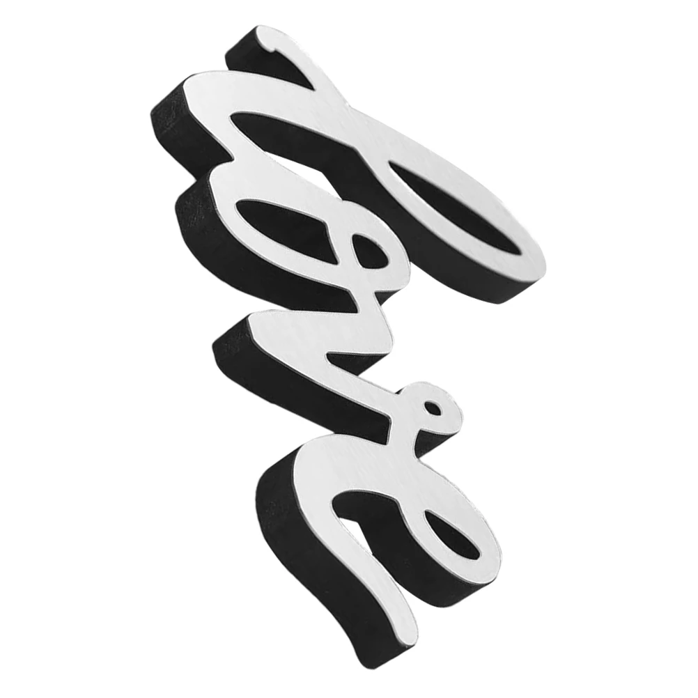 

Wooden Love Sign Retro Desktop Table Centerpiece Romantic Valentines Wedding Anniversary Desk Love Sign Letter Adornment