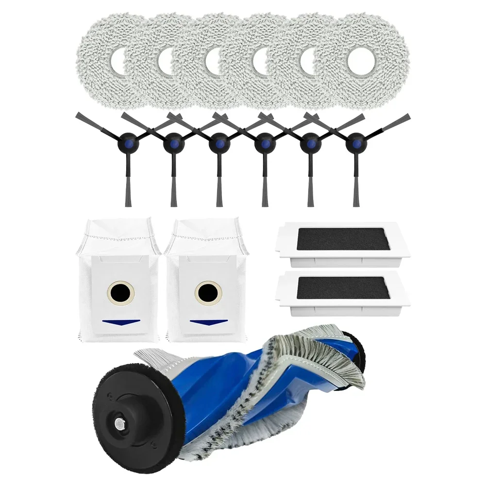 Maintenance Kit for ECOVACS For DEEBOT T30 PRO For OMNI Vacuum Cleaner Main Brushes Filters Mop Cloth and Dust Bags