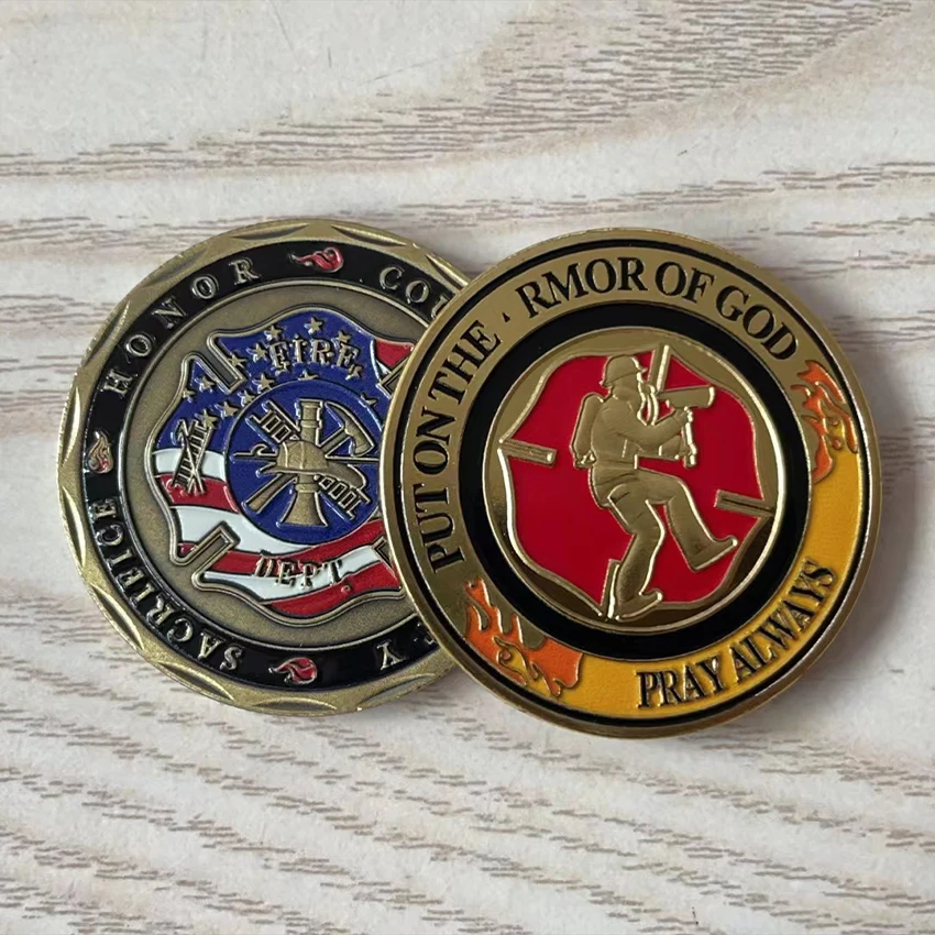 عملات تذكارية لرجال الإطفاء في الولايات المتحدة ، عملة التحدي #3