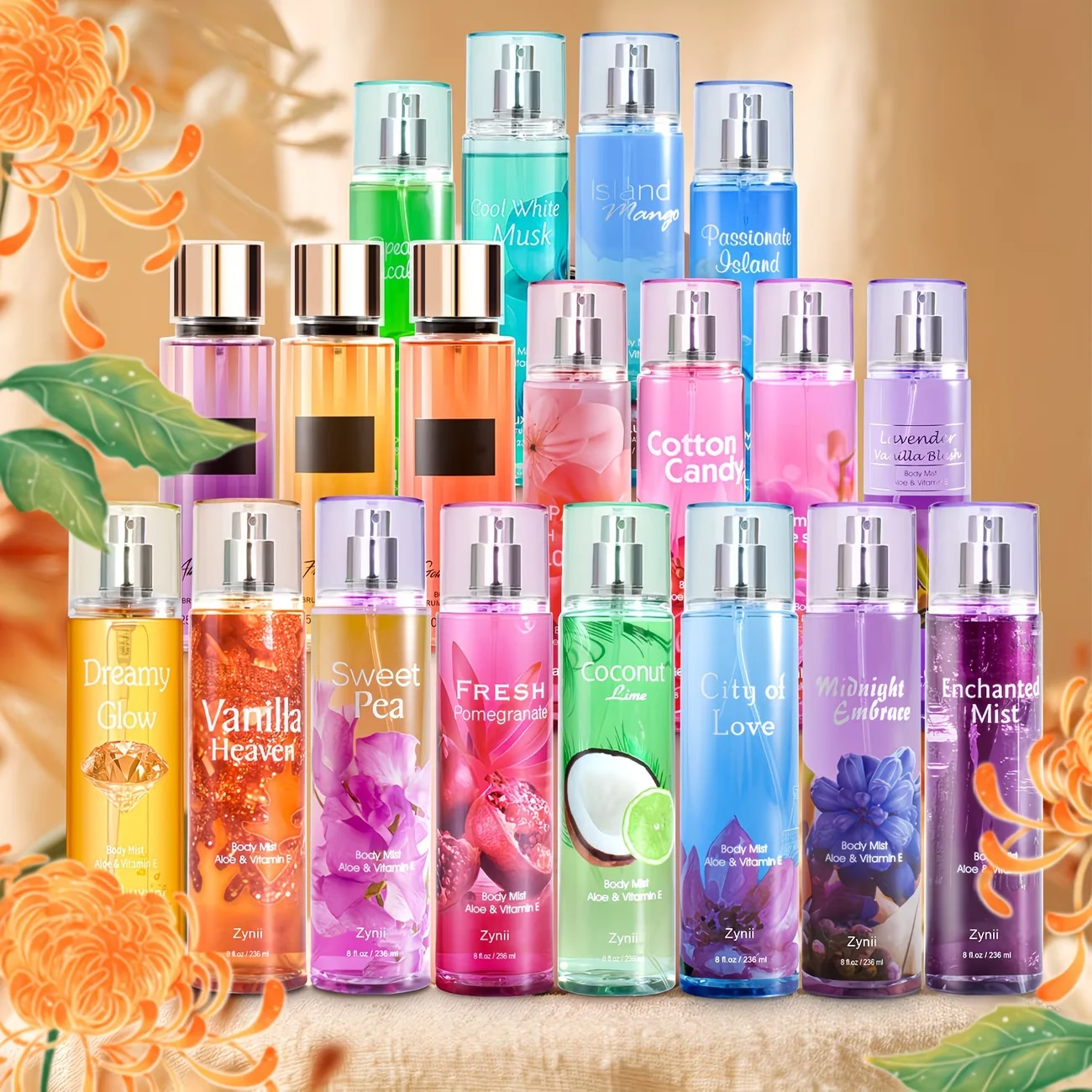 Bruma para el cabello y el cuerpo para mujer, 2.98/7.98 oz, perfume con feromonas, duración de 6-8 horas, regalo para citas, Día de la Madre, cumpleaños y San Valentín