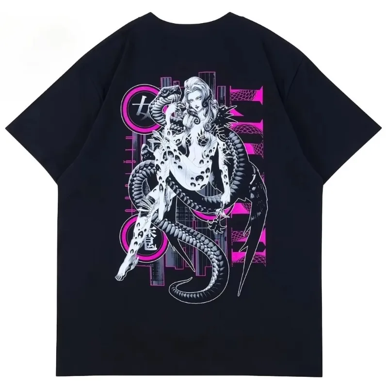 Shin Megami Tensei V: Revenge Lily T-shirt - Unisex, Featuring The Iconic Lily Logo for Men and Women's Summer T-shirts