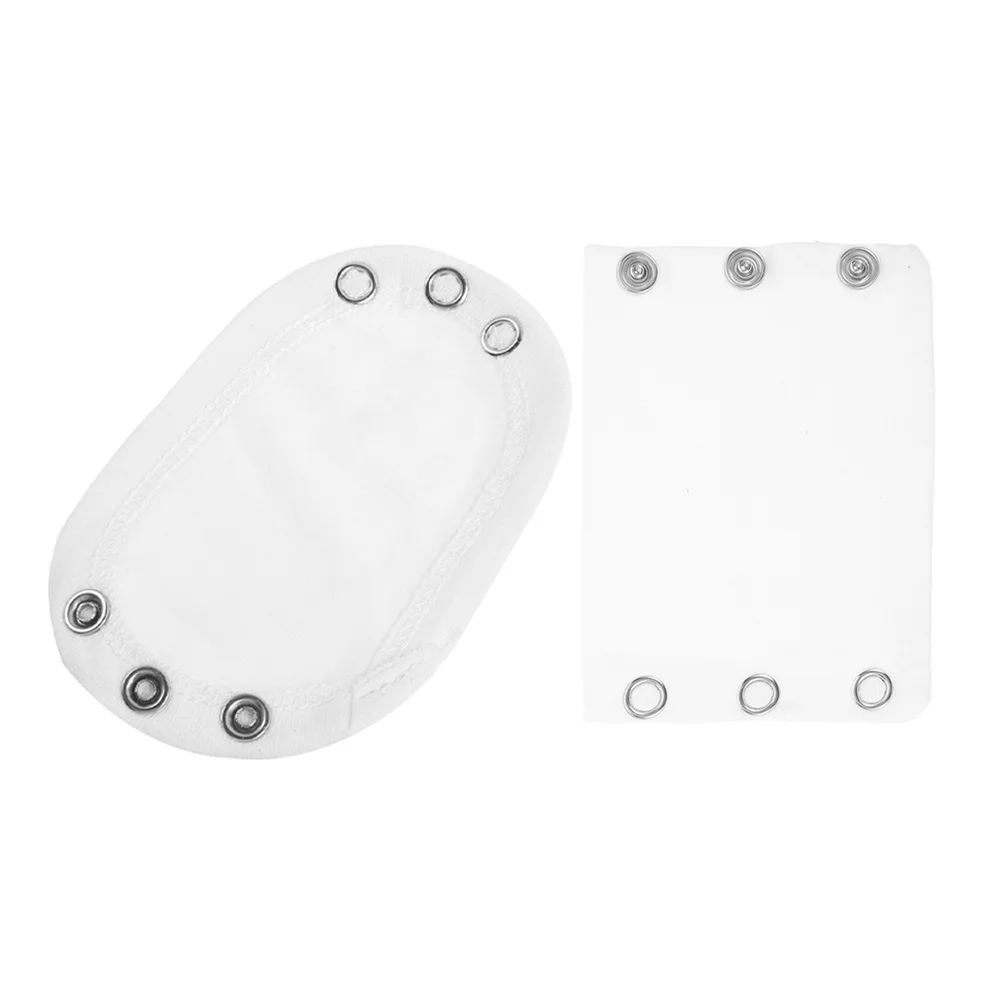 

2Pcs Universal Baby Bodysuit Extender Soft Material Snap Extension for Infant Jumpsuits Prevent Cold and Joint Issues