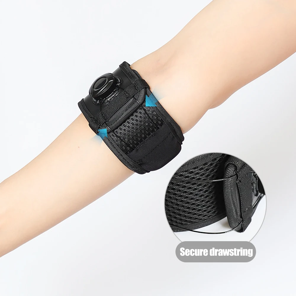 1PCS Adjustable Knob Tennis Elbow Brace Strap for Tendonitis Elbow Relief for Men Women,Elbow Brace, Arm Forearm Brace Bands view 4