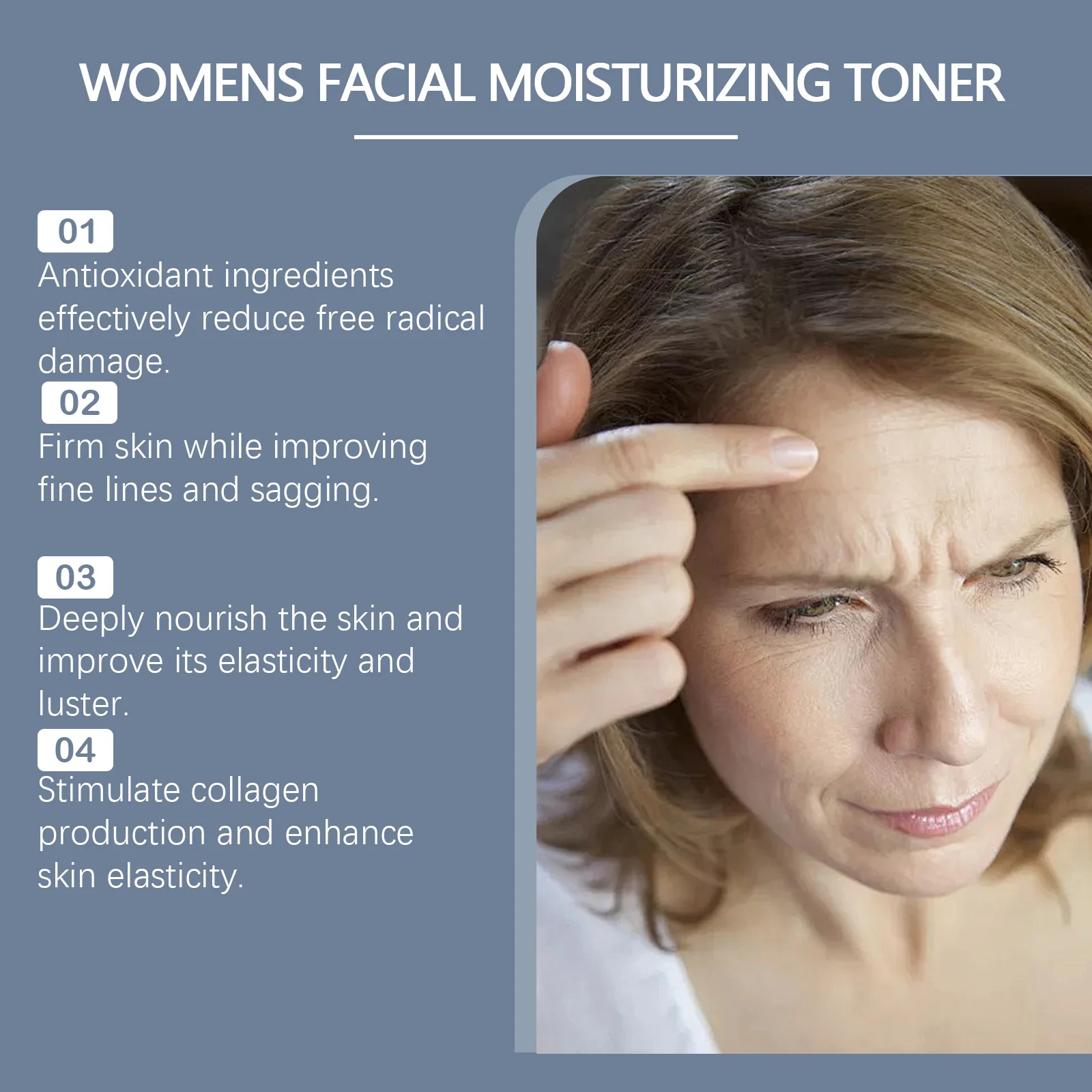 Nicotinamide Toner Brightening Antioxidant Firming Skin Improve Facial Skin Condition Hyaluronic Acid Moisturizing Facial Toner