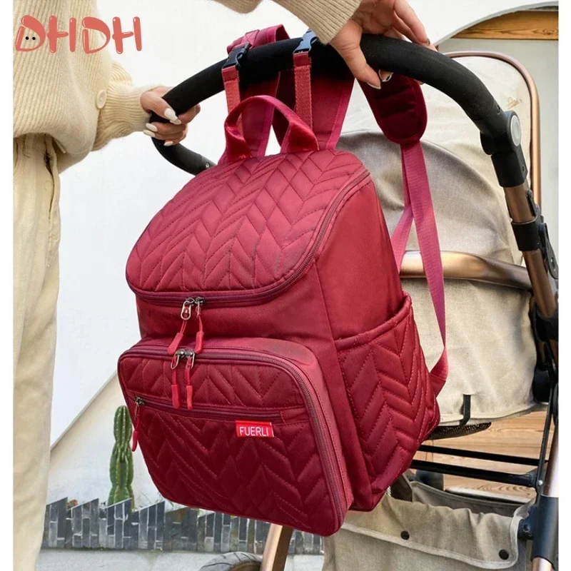 Baby Cart Nappy Bag Mummy Bag Backpack Waterproof Storage Handbag Outdoor Travel Mommy Maternity Bag for Baby Stuff