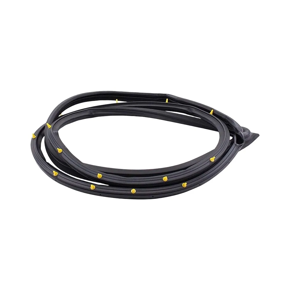Car Wind Noise Reducer Front Door Rubber Seal Prevents Dust Intrusion Easy Installation Process Secure Fit Design