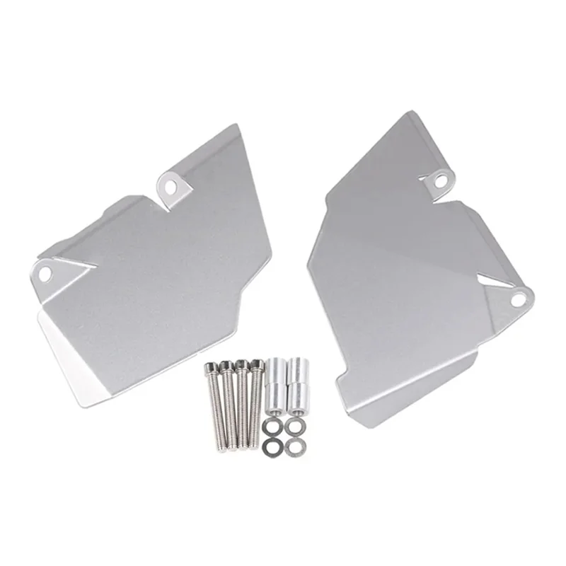 For R1200GS R1250GS Adventure R 1250 GS R 1200GS ADV Rear Seat Foot Pedal Mudguard Recess Cover Silver