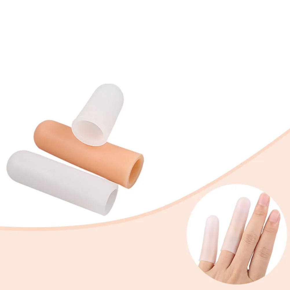 

10pcs Caps Silica Gel Protective Sleeves Massage Case Sports Separator Foot Care Silica Gel Toe Sleeves ToolsToe Pain Relief