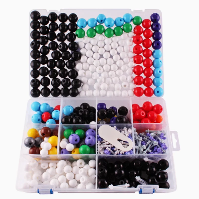 Chemische molekulare Struktur Modell Junior High School Schüler organische molekulare Kugel-und-Stick-Modell DNA-Kristall-Atom-Kugel