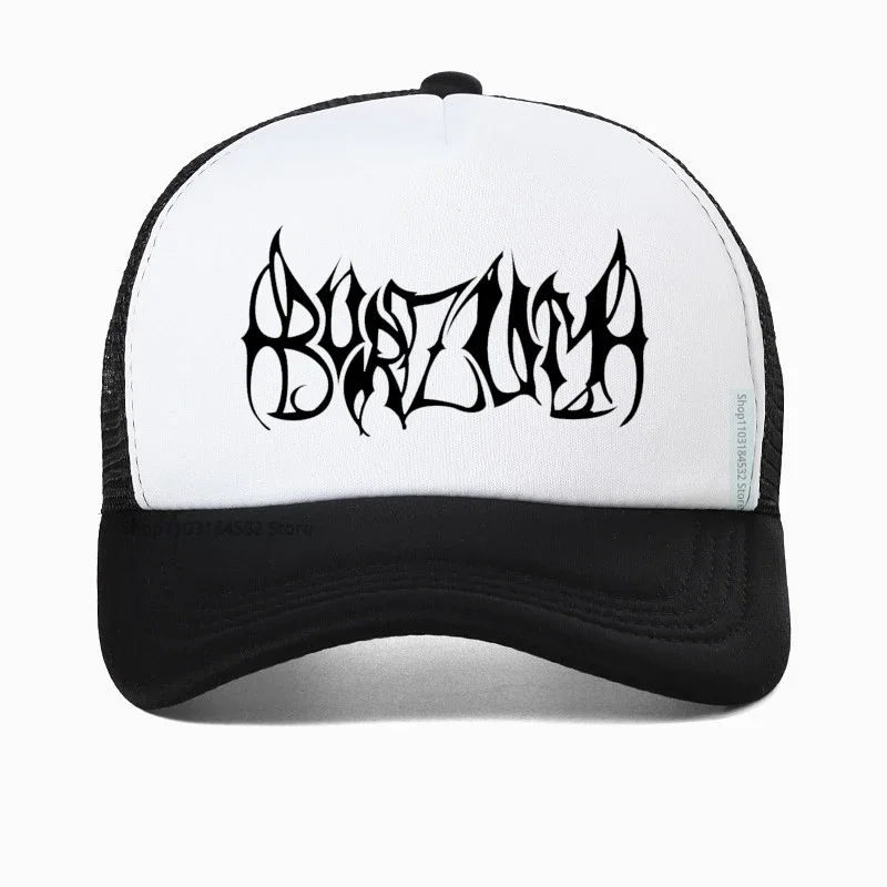 BURZUM ASKE Baseball Cap fashion men Burzum Filosofem band Hip hop hat cool summer Breathable Mesh Trucker hats Dad hat