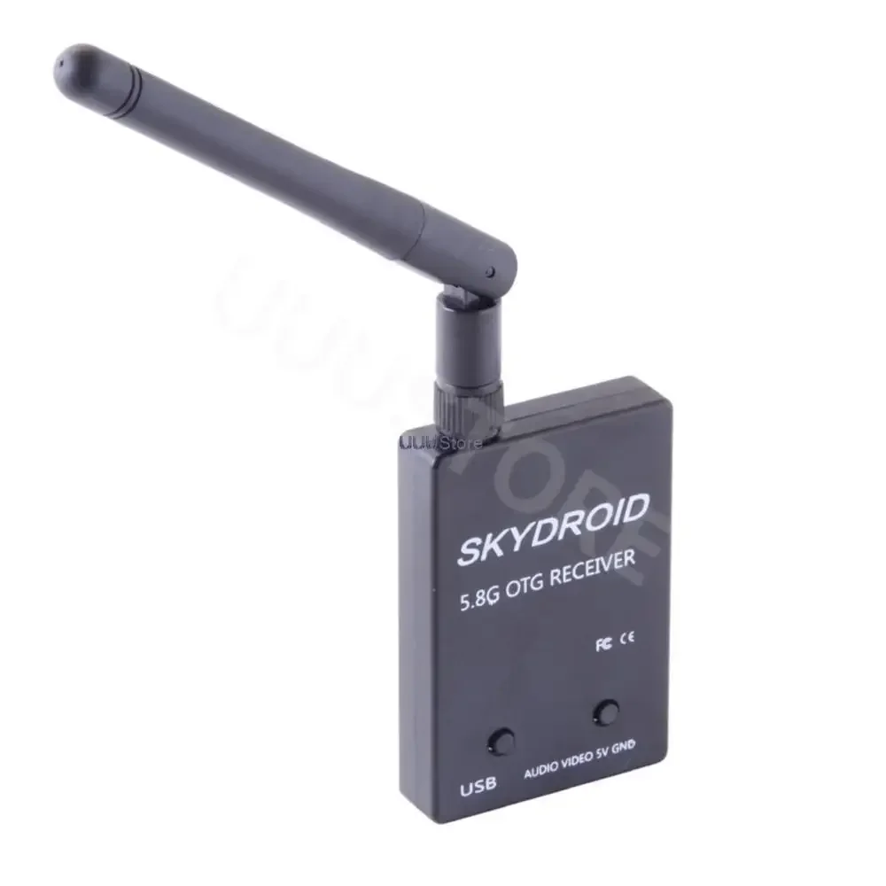 

Skydroid 5.8Ghz 150CH Single Control Mini FPV Receiver OTG 5.8G 150CH Channel Video Transmission Downlink Audio For Android phon