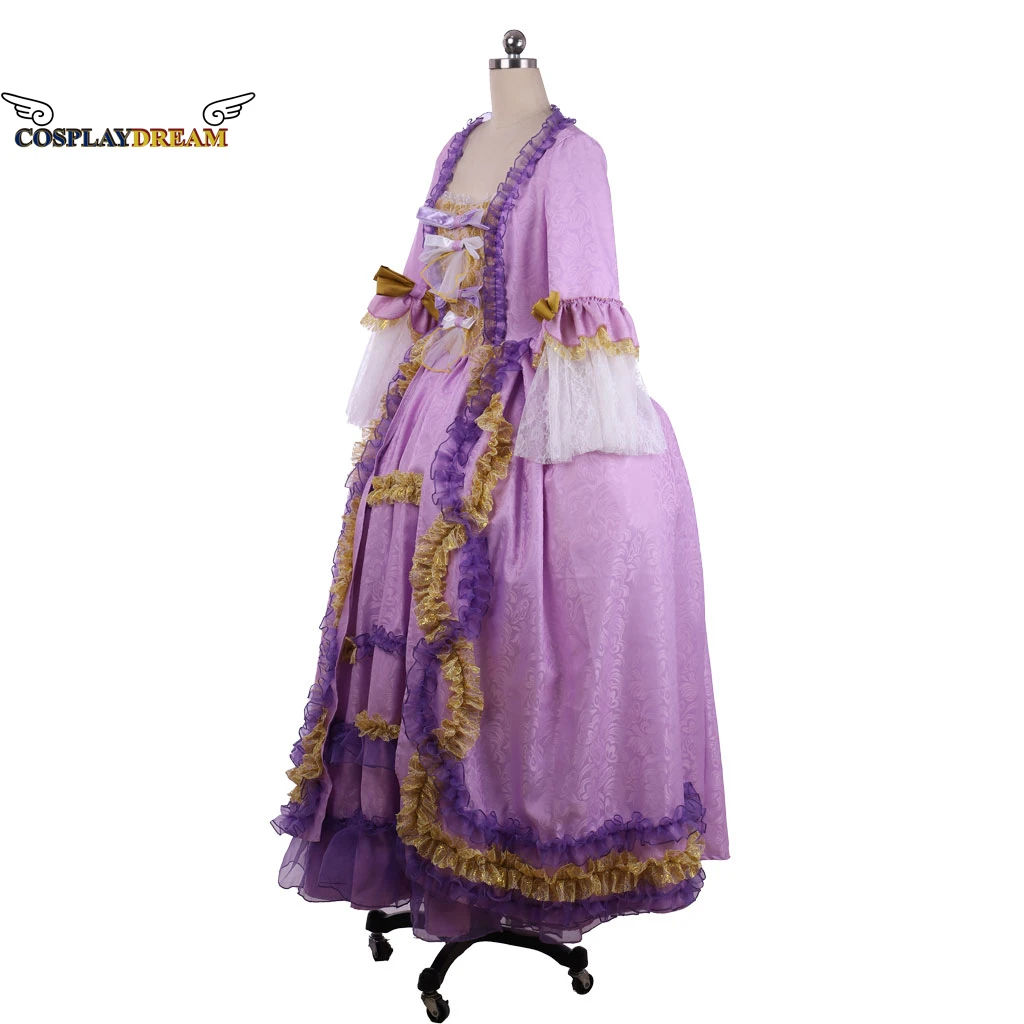 Victotian Royal 18th Century Georgian Rococo Baroque Dress Marie Antoinette Ball Dresses Vintage Ball Gown Renaissance Costume