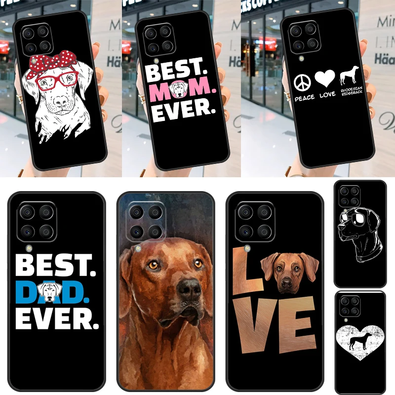 Rhodesian Ridgeback Dog For Samsung Galaxy M31s M21 M31 M51 M13 M23 M33 M53 M14 M54 M12 M32 M52 M30s Phone Case