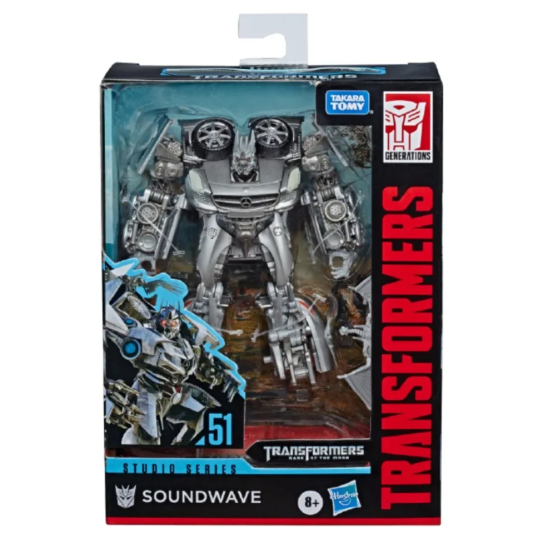 Hasbro Originele Transformers Studio Series SS51 Soundwave Action Figure Speelgoed voor Jongens Meisjes Gift Collectible Model Ornamenten
