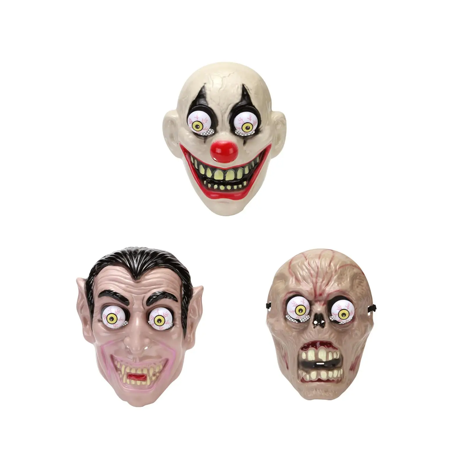หน้ากากฮาโลวีนคอสเพลย์หน้ากากน่ากลัวสําหรับเทศกาลอีสเตอร์แต่งตัวปาร์ตี้เวทีแสดง