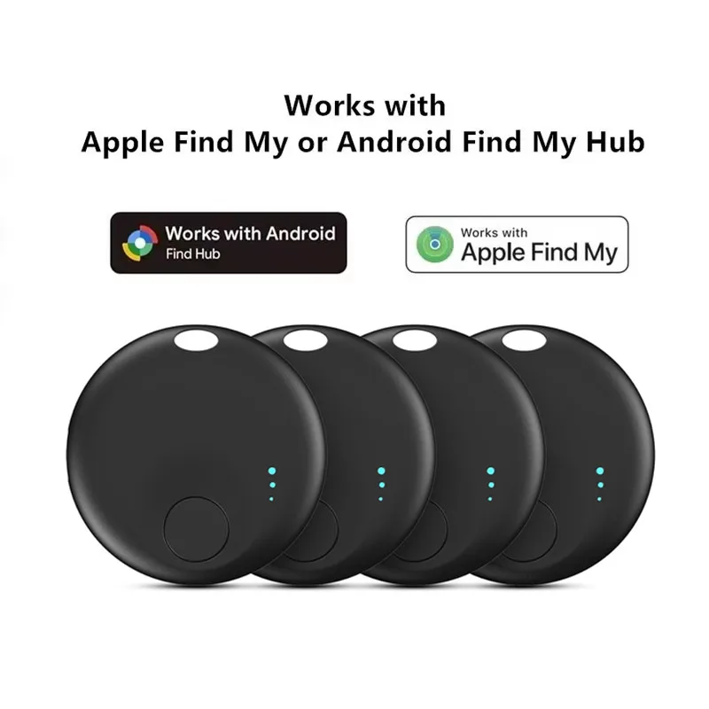 

Air Tag Dual System Android or iOS Bluetooth Tracker Tag GPS Locator Smart Tags for Find My or Google'S Find Hub App Item Finder