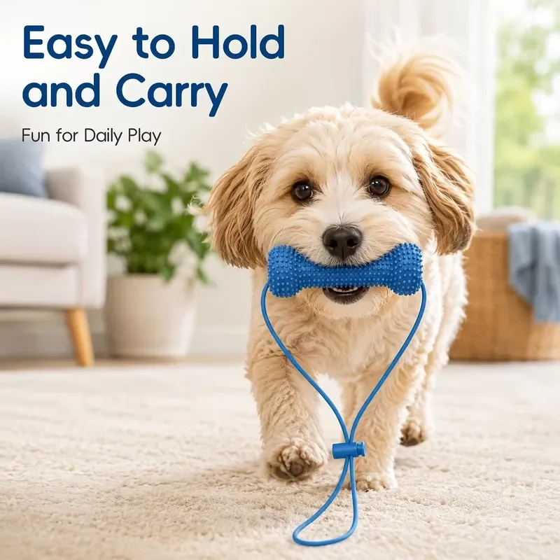 Durable Canine Mouth Cleansing Stick, Interactive Teeth Grinding Tool, Bite-resistant and easy to brush, Pet Supplies for