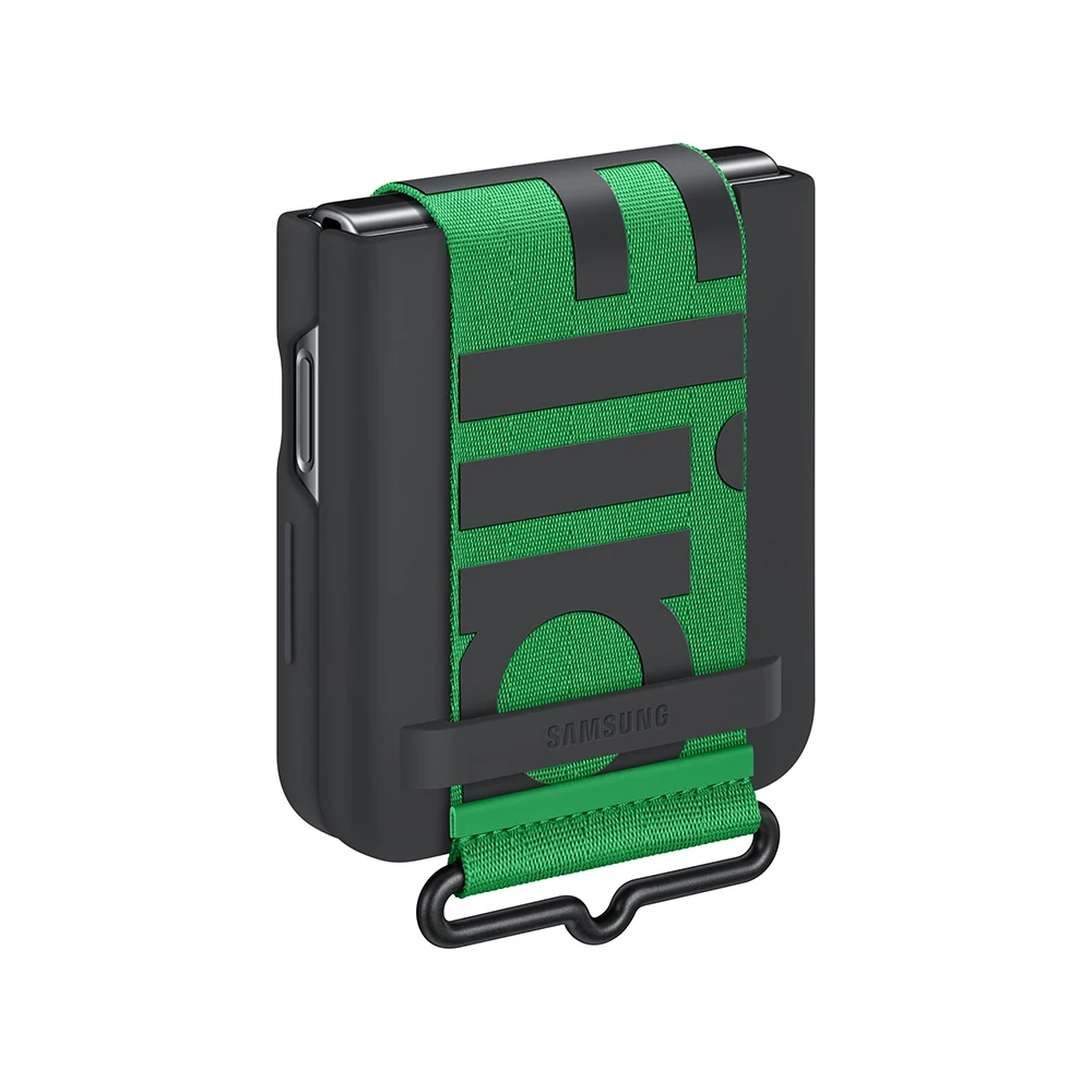 오리지널 실리콘 스트랩 커버, 그립 보호 케이스 포함, 삼성 갤럭시 Z 플립 4