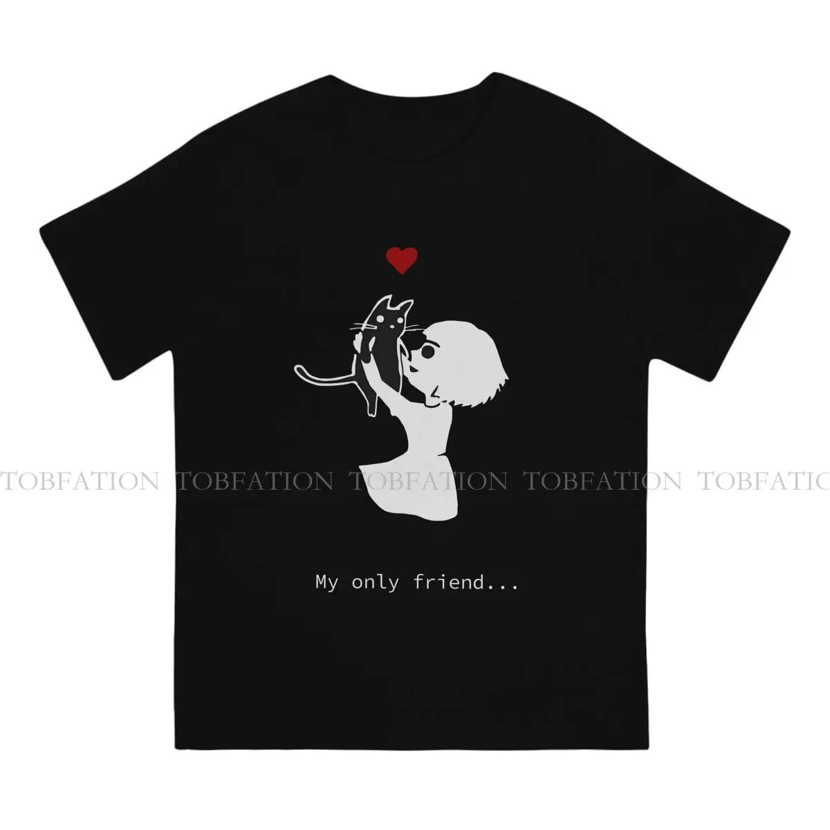 Fran Bow Game Mr. Midnight (Fran Bow) Cotton T Shirt Harajuku Fashion Men's Tshirt O-Neck Streetwear