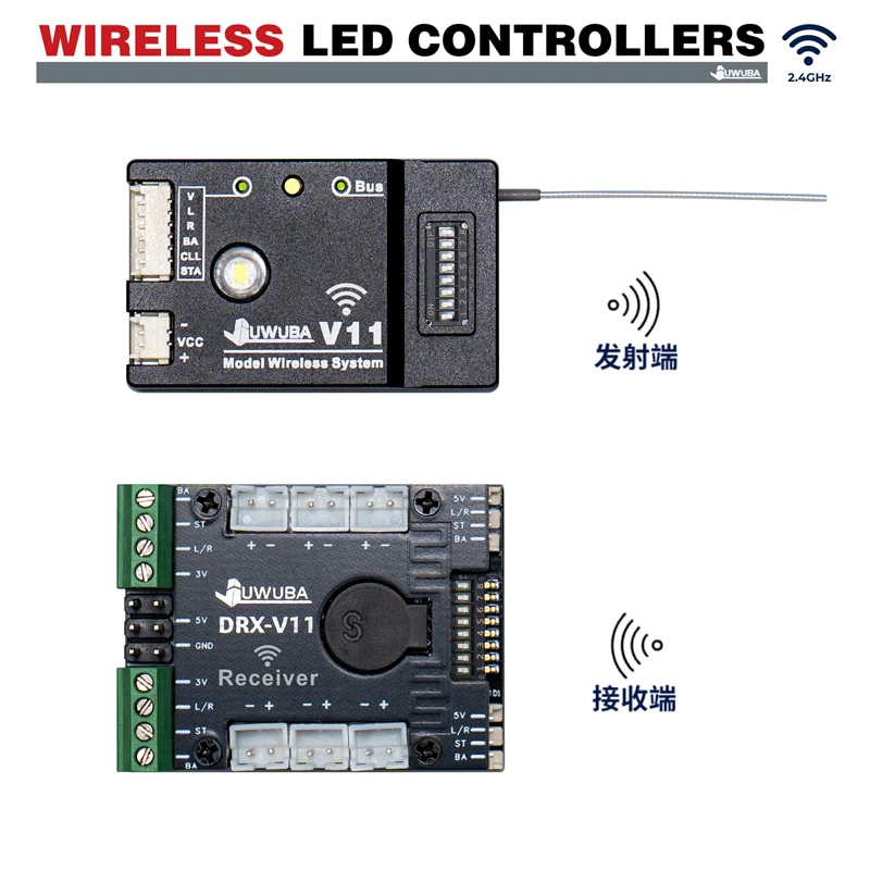 

Remote Control Car V11 Wireless Lighting Control System for 1/14 Tamiya RC Truck Scania 770S Actros 3363 Volvo MAN LESU Car Part