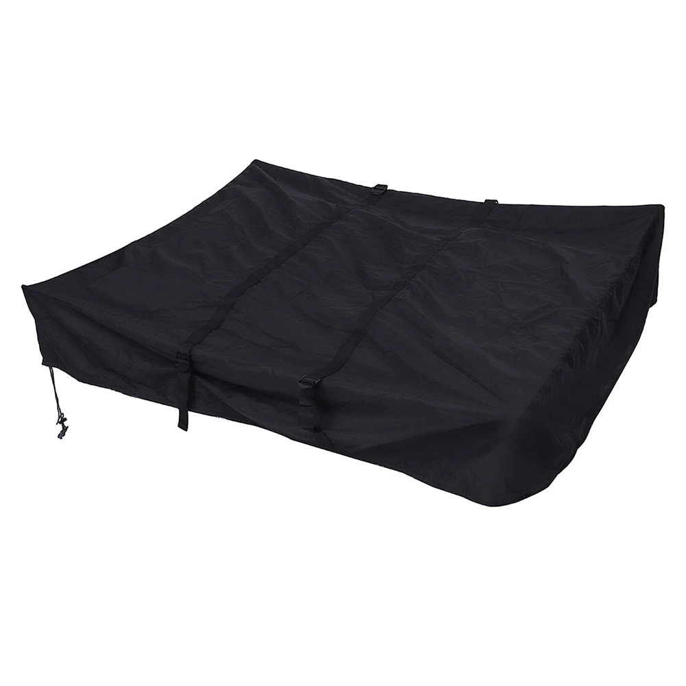 

Roof Tent Cover Dust Cover Car Roof Foldable Tent Cover Wear Resistant Outdoors Oxford Cloth Sun Protection Black Tent Parts