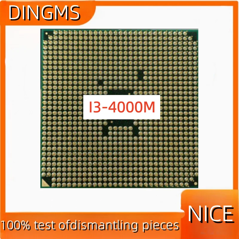 I3-4000M SR1HC Used Dual-Core Quad-Thread CPU Socket G3 / rPGA946B
