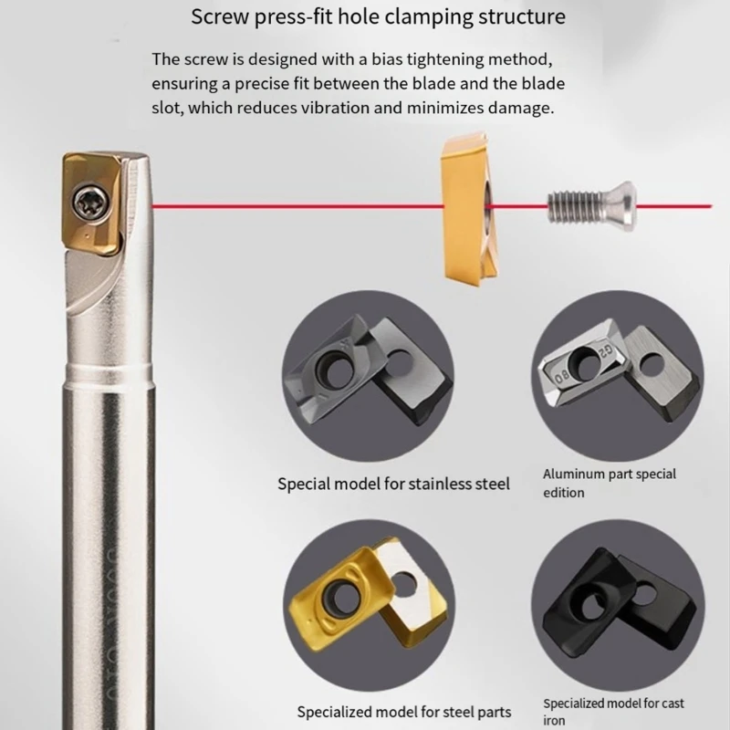 

Heavy Duty Machining Center Milling Cutter Rod End Milling Machine Rough Right L4MF