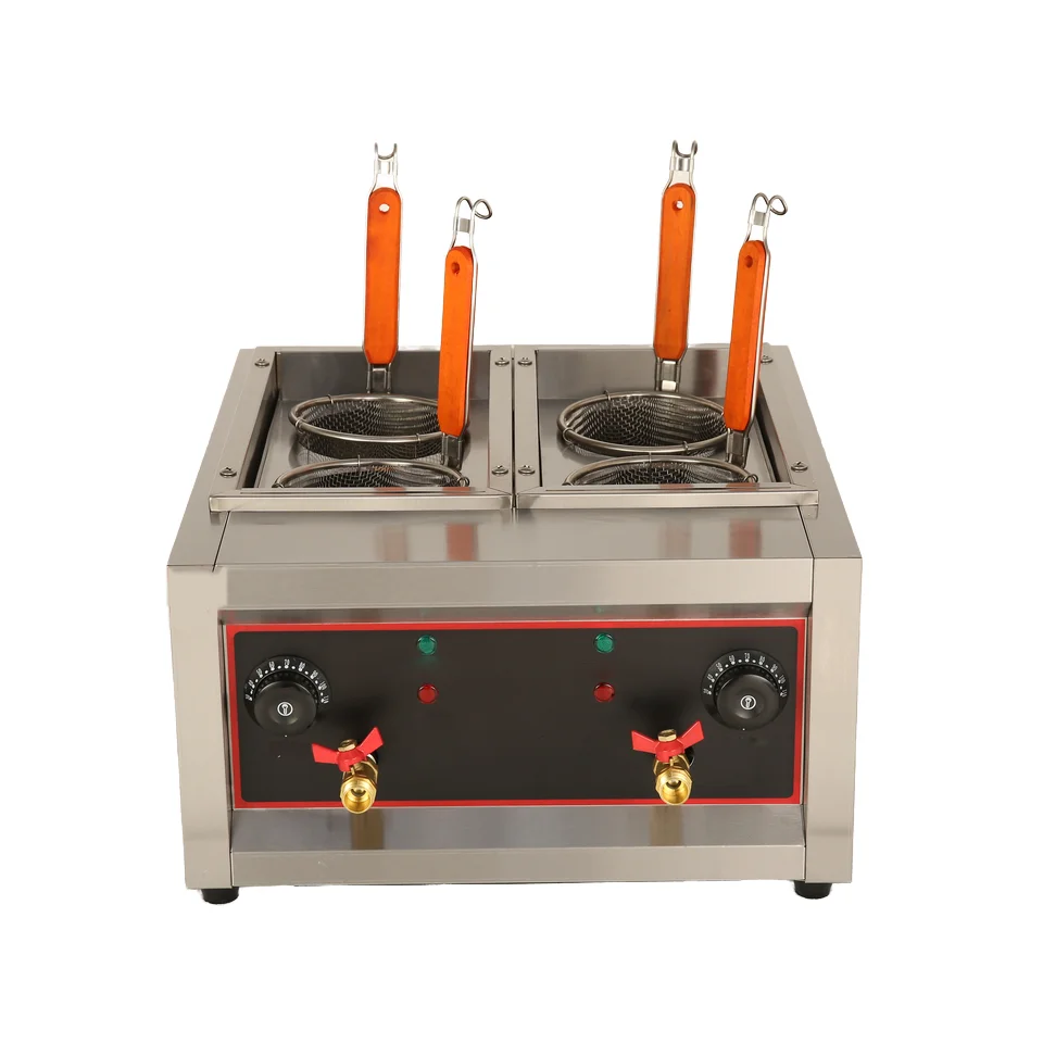 Commercial Electric Fryer, Tabletop Deep Fryer Machine, 3000W Stainless Steel, Fast Heating, Restaurant Kitchen Equipment