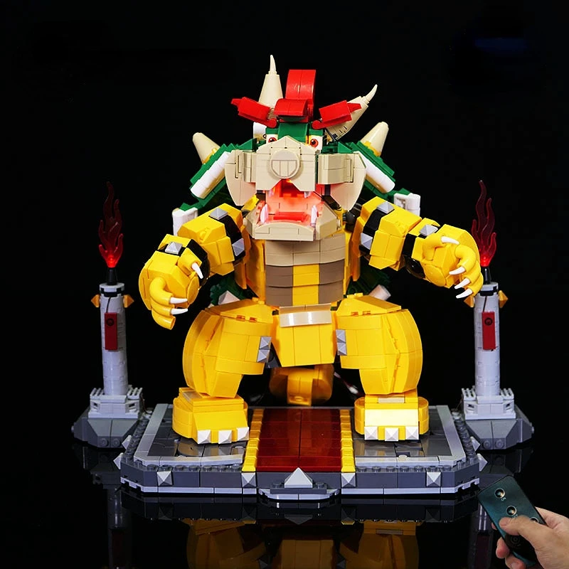 No Bricks Led Light Kit for The Mighty Bowser  Ideas 71411