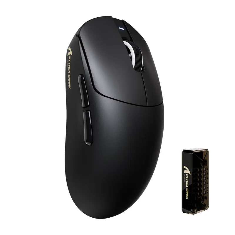 

ATTACK SHARK X8PRO Wireless Gaming Mouse,55g Ultra-Light,40000DPI ,PAW3395PRO Sensor,BT/2.4G/Wired,8K Programmable Mouse