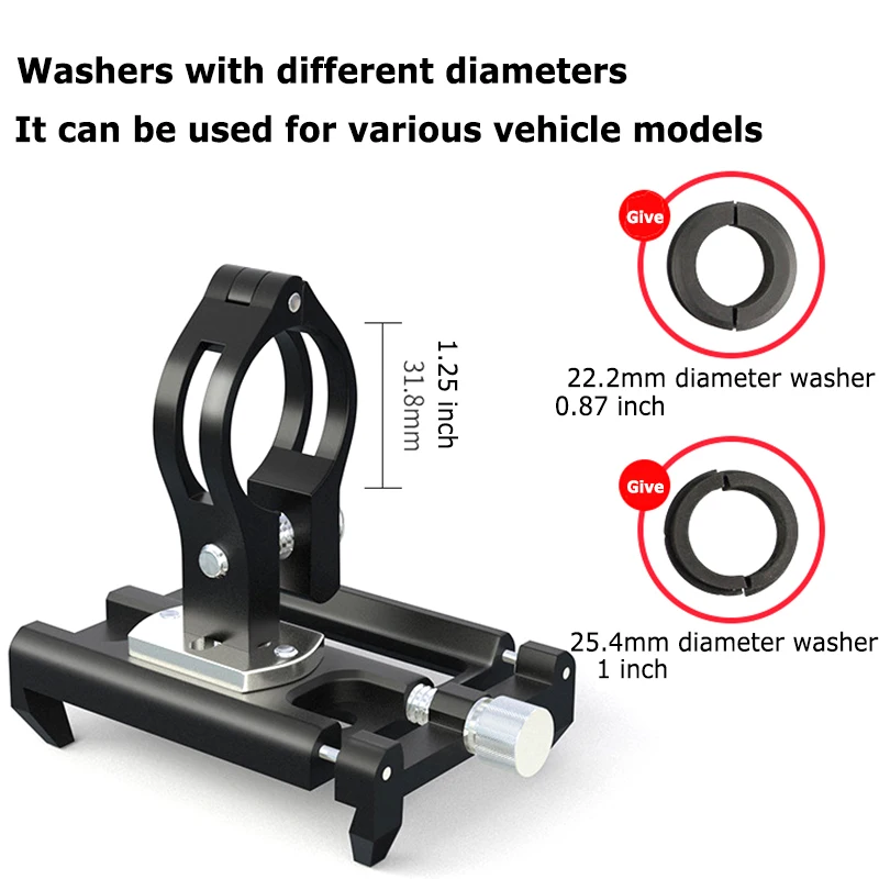 Aluminum Alloy Motorcycle Phone Holder Bicycle Phone Stand Cycling Phone Bracket Moto Handlebar Stand Bike Accessories