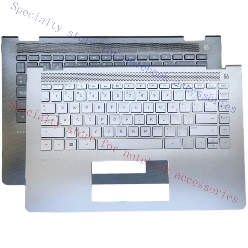 A+  For HP X360 14/14T/14M-BA Laptop Palmrest W/Backlight Keyboard Cover TPN-W125
