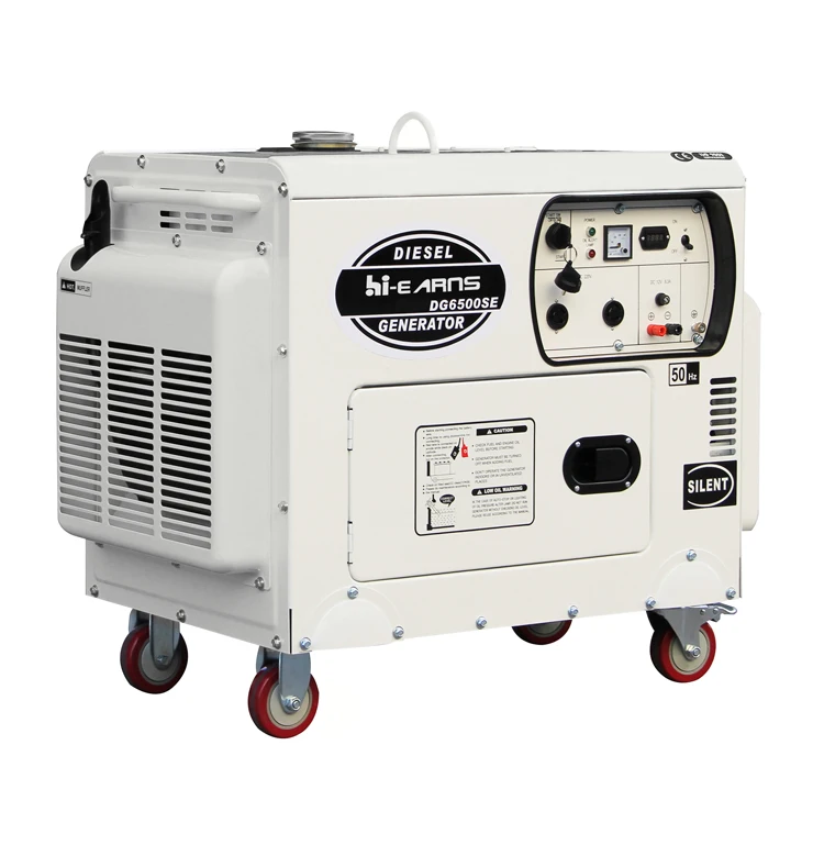 

Portable Air-cooled single cylinder 5kva silent die·sel generator