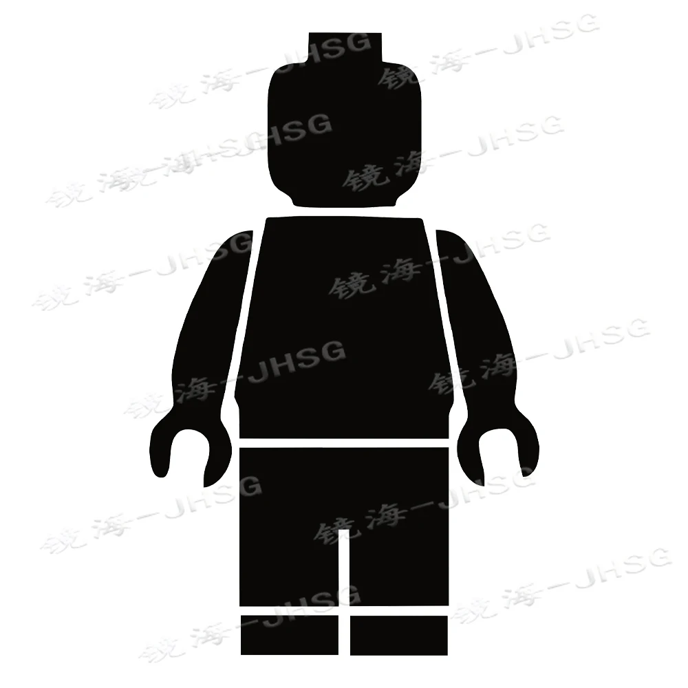 

Lego Silhouette Vinyl Stickers for Cars/trucks/walls/windows/doors/laptops/tablets