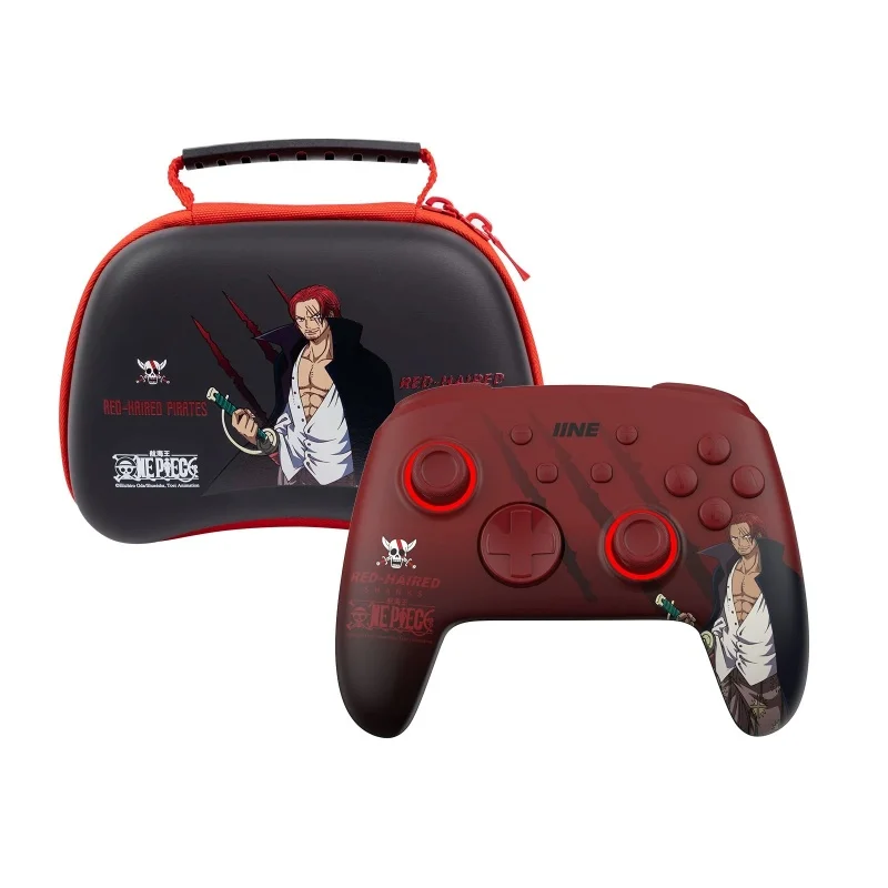 

Luffy Switch Pro Gamepad One Piece Shanks Wirelless Bluetooth Controller Computer Accessories Cartoon Vibration Gamepad Kid Gift