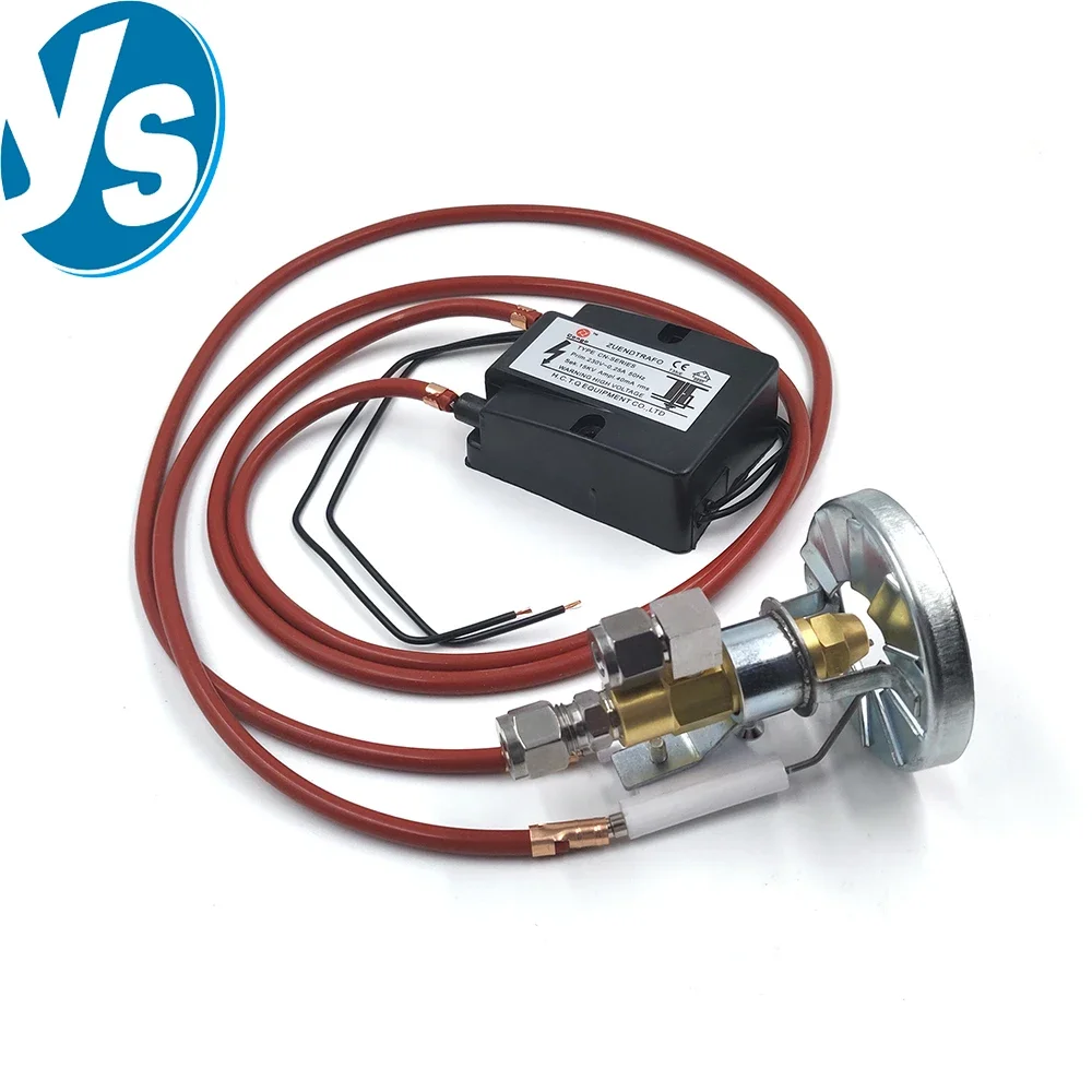 Ignitor System, Burner Oil Nozzle, Brass Waste Oil Fuel Nozzle, High Voltage Pulse Ignition, Complete Ignitor Kit with High