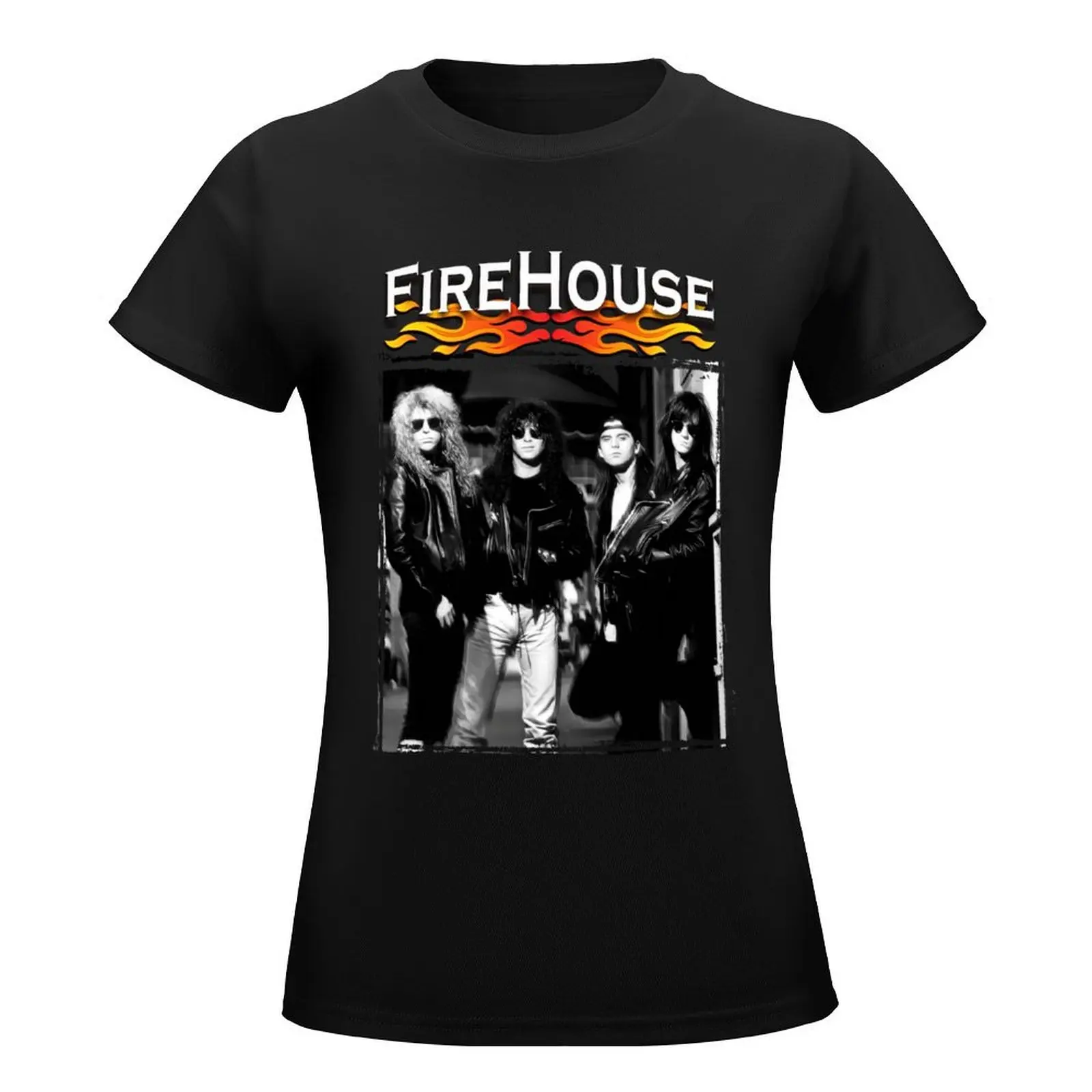 Retro FireHouse Band Tribute Graphic Gift For Fan T-Shirt female graphics new edition t-shirt dress for Women plus size sexy