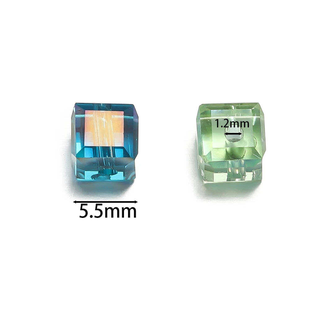 Рисунок 2 - 6 мм хрустальные квадратные бусины