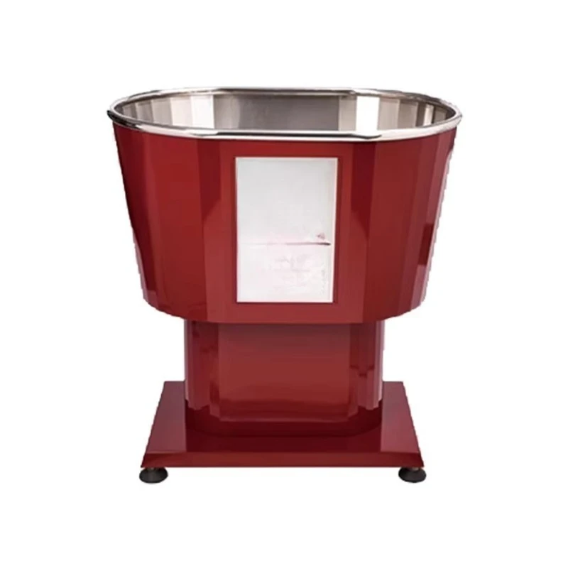 Colorful Diamond Cutting Stainless Steel Pet Spa Bathtub