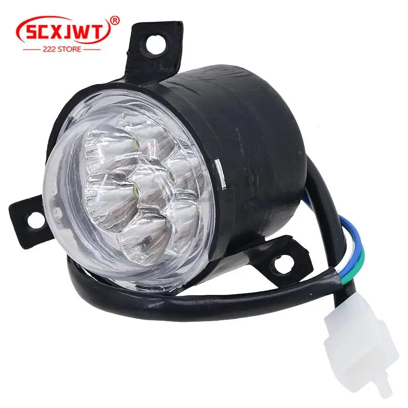 LED 3 سلك المصباح رئيس ضوء رئيس مصباح صالح ل ATV رباعية 110 125CC TaoTao ATA110D ATA110D1 ATA125D ATA135D ATA125 HW #3