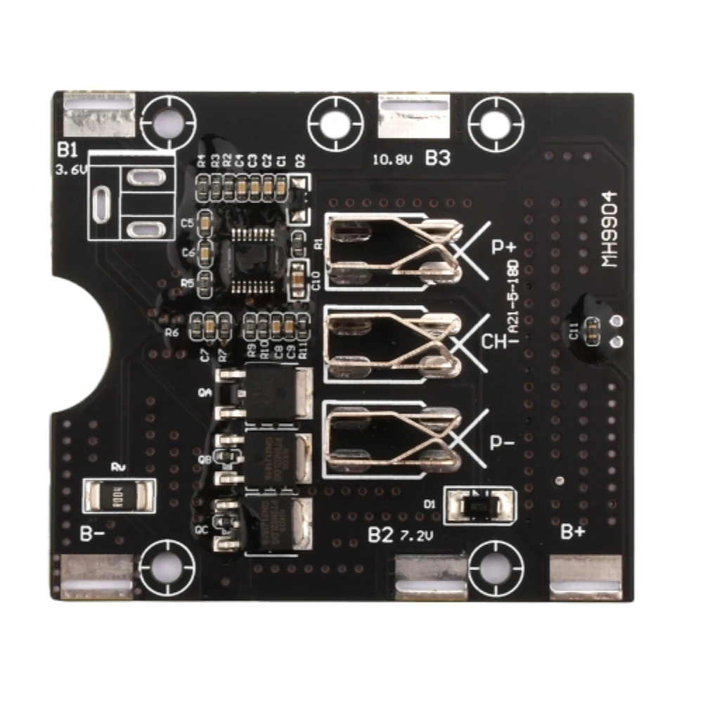 1PC 4S 16.8V Power Tool Lithium Battery BMS PCB Charging Protection Board Power Tools Short Circuit Protection Board for Drill