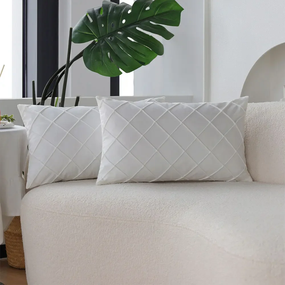 30x50 Velvet Cushion Cover Living Room Sofa Pillowcase Soft Funda Cojin Home Decor Zipper Comfortable Throw Pillow Cover Hogar