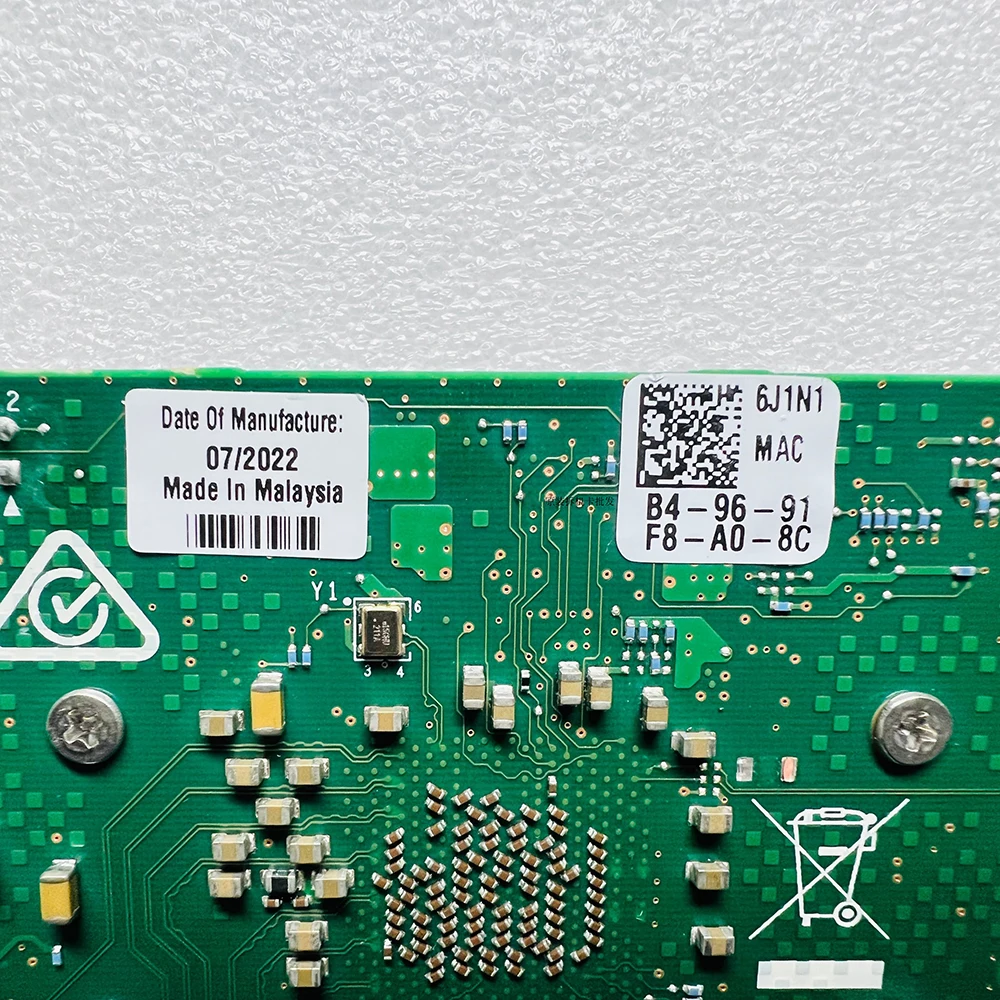 

High QualityFor Dell Dual Port 25Gb 10 Gigabit Ethernet Network Card 6J1N1 E810-XVDA2