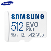 Original SAMSUNG TF Card 512GB 256GB 128GB A2 V30 SDXC 64GB A1 V10 Micro SD Trans Flash Memory Card 256GB New EVO Plus Microsd