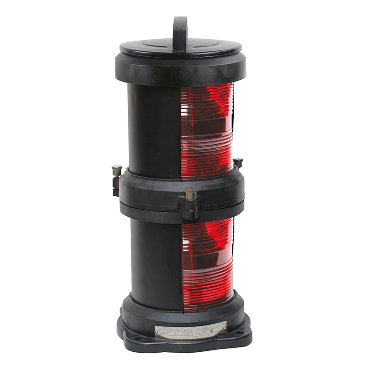IMPA 370422 CXH-101P CXH1-101P Double Deck Plastic Marine Navigation Light Waterproof IP56 Boat Signal Lamp Parts