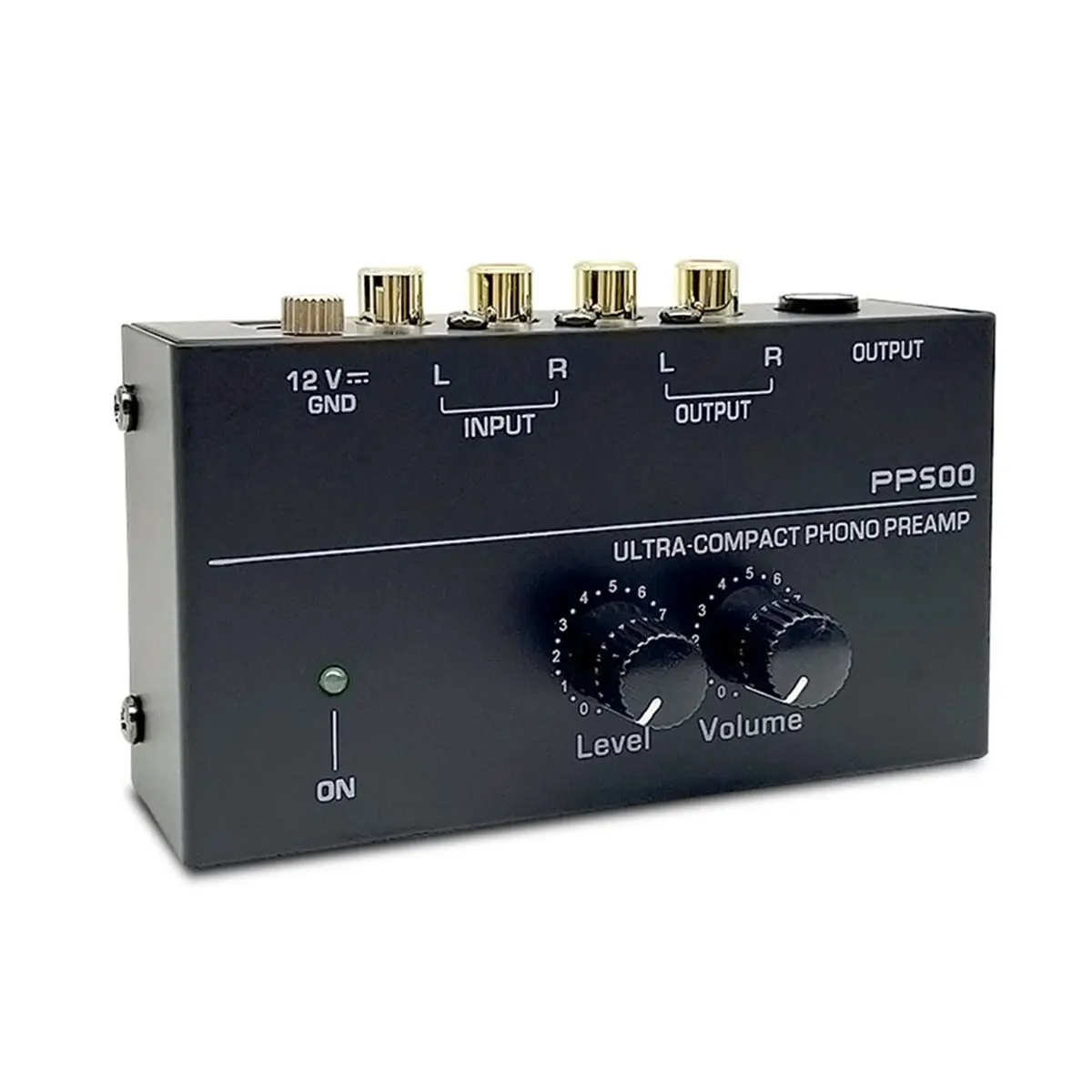 A59E PP500 Record Player Preamplifier Vinyl Turntable Amplifier Preamplifier Turntable Volume Control Amplifier US PLUG